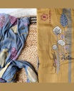 Embroidery | Cotton | Dress Material | Mustard