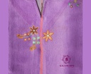 Peacock Embroidery | Silk | Dress Material | Purple