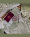 Thread Embroidery | Linen | Dress Material | Mint Green