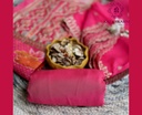 Zari Embroidery | Soft Silk | Dress Material | Bright Pink
