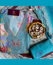 Zari Embroidery | Soft Silk | Dress Material | 