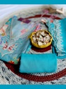 Zari Embroidery | Soft Silk | Dress Material | 