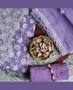 Thread Embroidery | Pure Cotton | Dress Material | Pink
