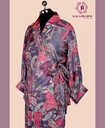 Chinnon Silk | Printed | Co-ord Set with Pants | Multicolor