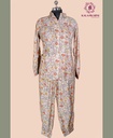 Muslin Silk | Floral Print | Co-ord Set with Pants | Multicolor