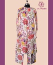 Mul Cotton | Printed Pattern | Co-ord Set with Pants 