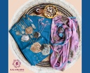Embroidery | Cotton | Dress Material | Teal