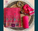 Stone Work | Modal Silk | Dress Material | Pink