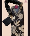 Embroidery | Pure Linen | Dress Material | Jet Black